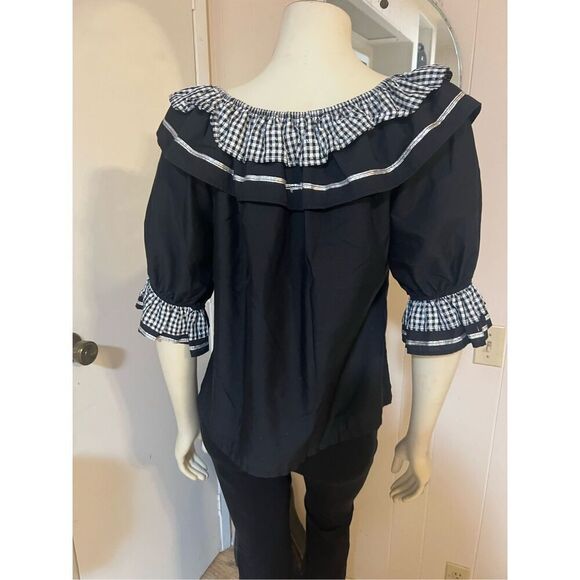 Vintage Pitchfork Brand Off Shoulder Square Dance Western Wear XS - Picture 4 of 5